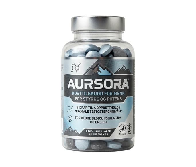 Aursora kosttilskudd, produktpakke